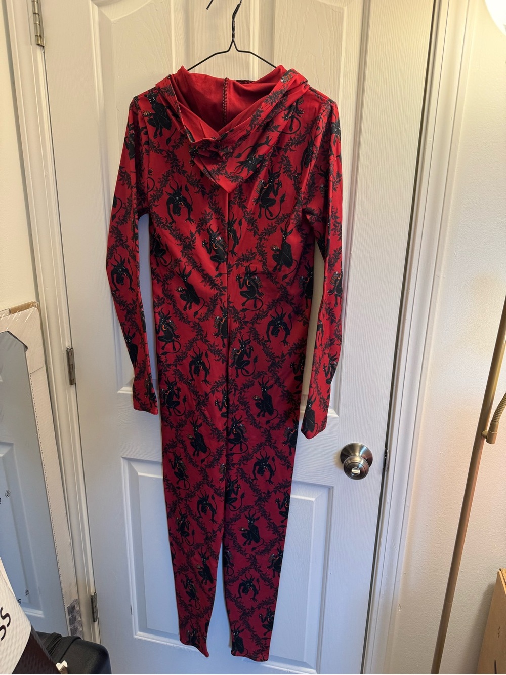 Blackmilk Merry Krampus Snugglesuit - Picture 3 of 4